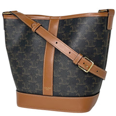 セリーヌ スモール バケット ショルダーバッグ カーフ レディース ブランドバッグ・小物 【中古】brbag