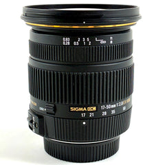 シグマ 17-50mm F2.8 EX DC OS HSM (ニコンF用) 一眼カメラ用レンズ（オートフォーカス） カメラ 【中古】cambb