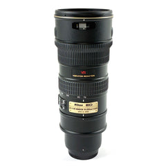 ニコン AF-S VR-NIKKOR 70-200mm F2.8G ED ブラック ［ジャンク品］ 一眼カメラ用レンズ（オートフォーカス） カメラ 【中古】cambb