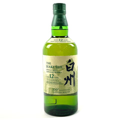 サントリー 白州 12年 シングルモルト 100周年記念 700ml 国産ウイスキー 酒 【古酒】liqbb【東京都内限定お届け】