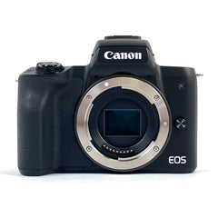 キヤノン EOS Kiss M ボディ ブラック デジタル ミラーレス 一眼カメラ カメラ 【中古】cambb