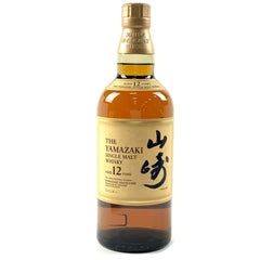 サントリー 山崎 12年 シングルモルト 旧 700ml 国産ウイスキー 酒 【古酒】liqbb【東京都内限定お届け】