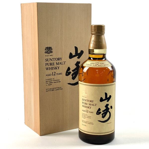 【古酒】サントリーウイスキー 山﨑12年 ピュアモルト 向獅子 750ml サントリー 山崎 12年 ピュアモルト 向獅子 750ml 国産ウイスキー 酒
