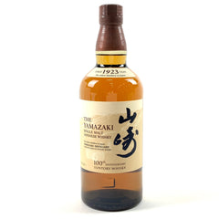 サントリー 山崎 100周年記念 シングルモルト ジャパニーズ 700ml 国産ウイスキー 酒 【古酒】liqbb【東京都内限定お届け】