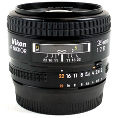 ニコン AF NIKKOR 35mm F2D 一眼カメラ用レンズ（オートフォーカス） カメラ 【中古】cambb