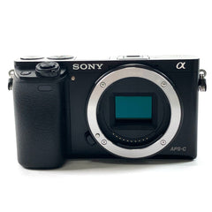 ソニー α6000 ボディ ILCE-6000 B ブラック デジタル ミラーレス 一眼カメラ カメラ 【中古】cambb