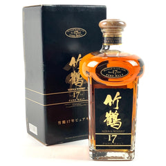 ニッカ 竹鶴 17年 角瓶 700ml 国産ウイスキー 酒 【古酒】liqbb【東京都内限定お届け】