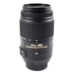 ニコン AF-S DX NIKKOR 55-300mm F4.5-5.6G ED VR 一眼カメラ用レンズ（オートフォーカス） カメラ 【中古】cambb