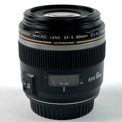 キヤノン EF-S 60mm F2.8 MACRO USM 一眼カメラ用レンズ（オートフォーカス） カメラ 【中古】cambb