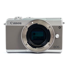 キヤノン EOS M100 ボディ グレー［ジャンク品］ デジタル ミラーレス 一眼カメラ カメラ 【中古】cambb