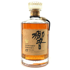 サントリー 響 17年 旧 裏ゴールドラベル 700ml 国産ウイスキー 酒 【古酒】liqbb【東京都内限定お届け】