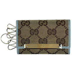 グッチ キーケース GGキャンバス レザー 127048 レディース ブランドバッグ・小物 【中古】brbag