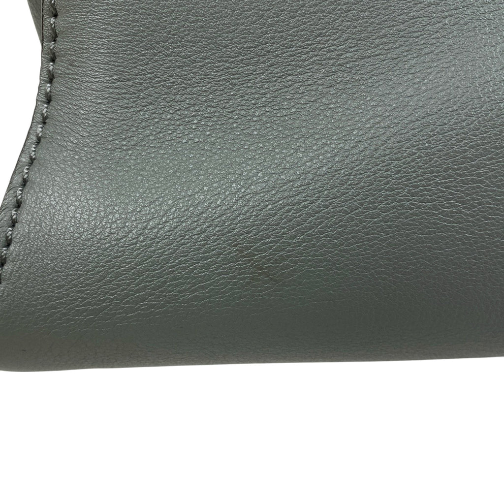 フェンディ ピーカブー 2WAY ショルダーバッグ ハンドバッグ レザー グレー 8BN290 レディース 【中古】brbag