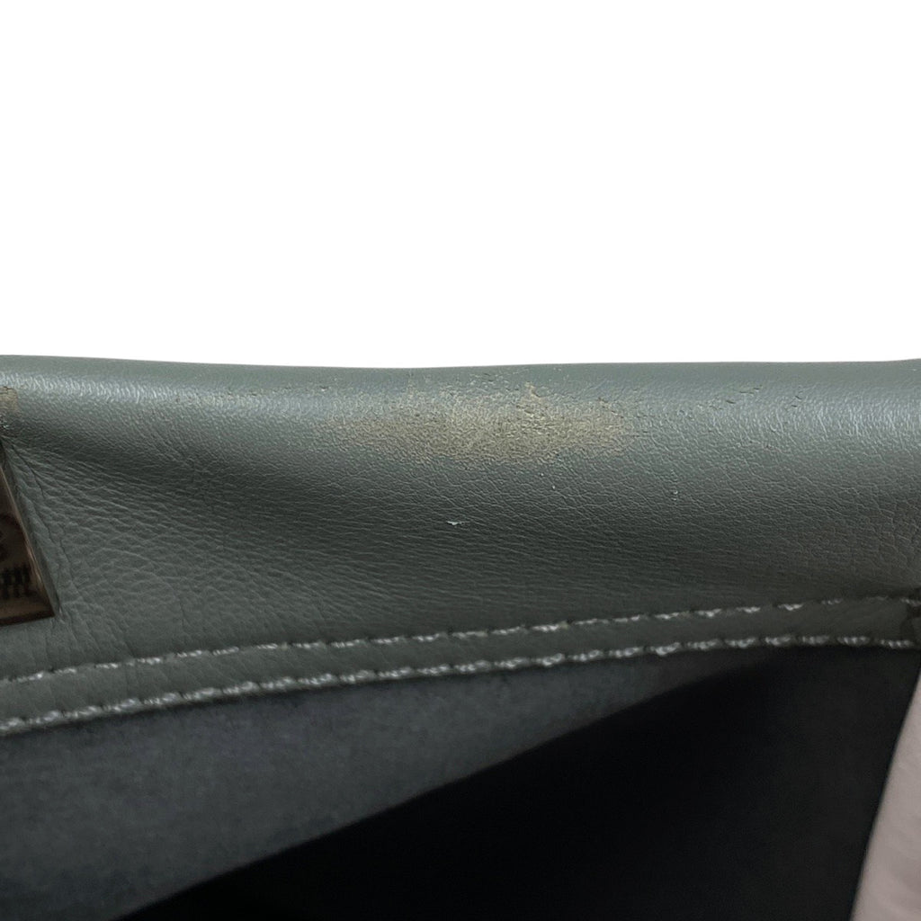 フェンディ ピーカブー 2WAY ショルダーバッグ ハンドバッグ レザー グレー 8BN290 レディース 【中古】brbag
