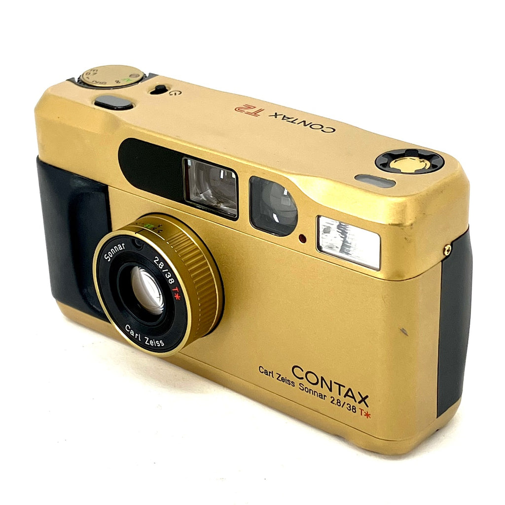 コンタックス CONTAX T2 ゴールド ［ジャンク品］ フィルム コンパクトカメラ 【中古】