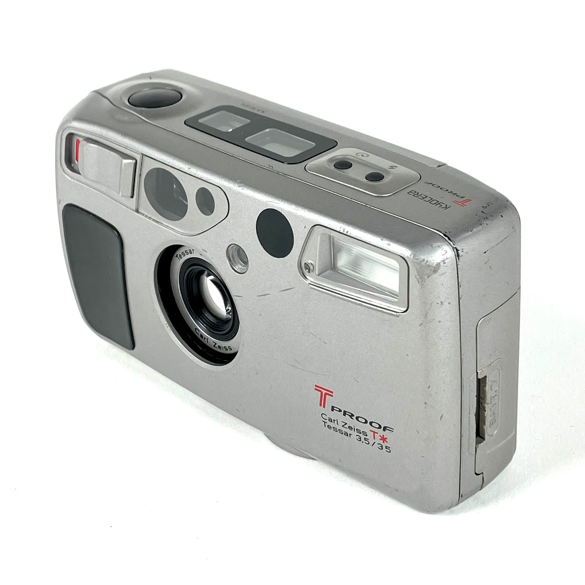 京セラ Tプルーフ Tproof Carl Zeiss Tessar F3.5 - フィルムカメラ