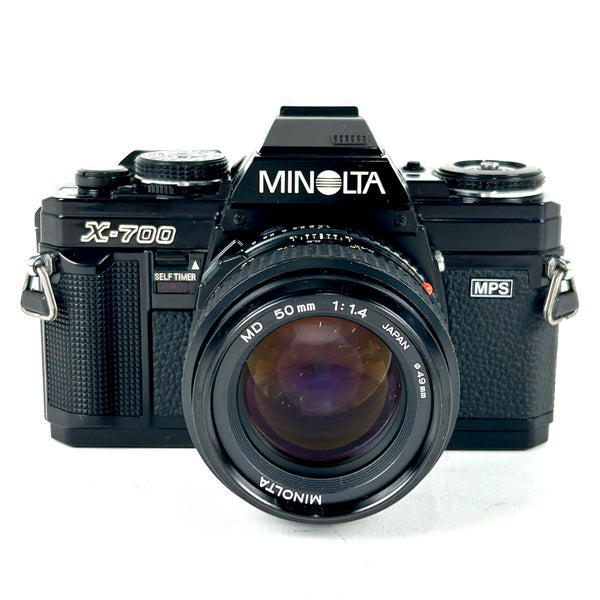❁完動品❁MINOLTA　ミノルタ X-700 銘玉50mm F1.4 レンズ付フィルムカメラの仕組みを学べる