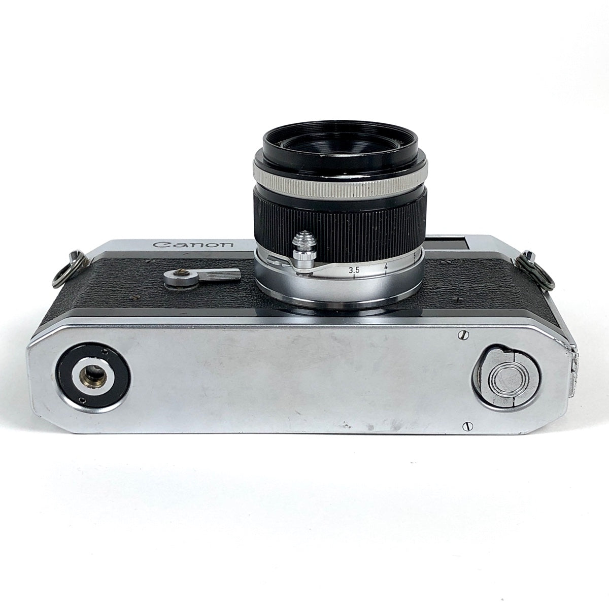 キヤノン Canon P + 50mm F2.8 Lマウント L39 フィルム レンジファインダーカメラ 【中古】