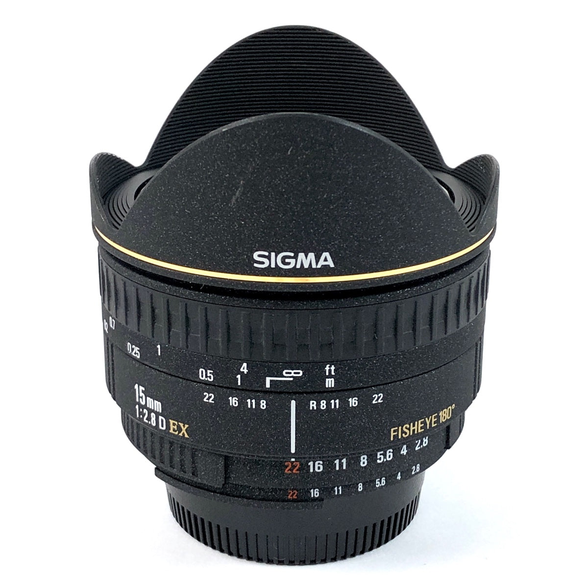 シグマ魚眼レンズ SIGMA 15mm F2.8EX DG FISHEYE Canon