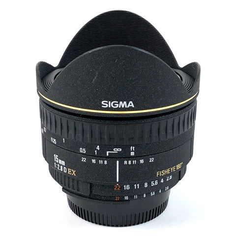 【バイセル公式】シグマ SIGMA 15mm F2.8 EX D FISHEYE 魚眼 