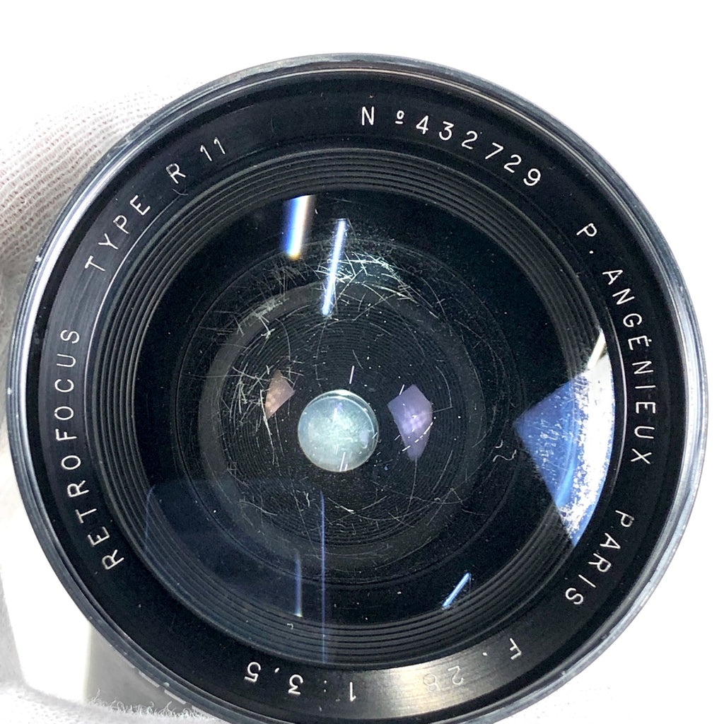 アンジェニュー P.ANGENIEUX RETROFOCUS TYPE R11 28mm F3.5 エキザクタ マウント 一眼カメラ用（マニュアルフォーカス） 【中古】