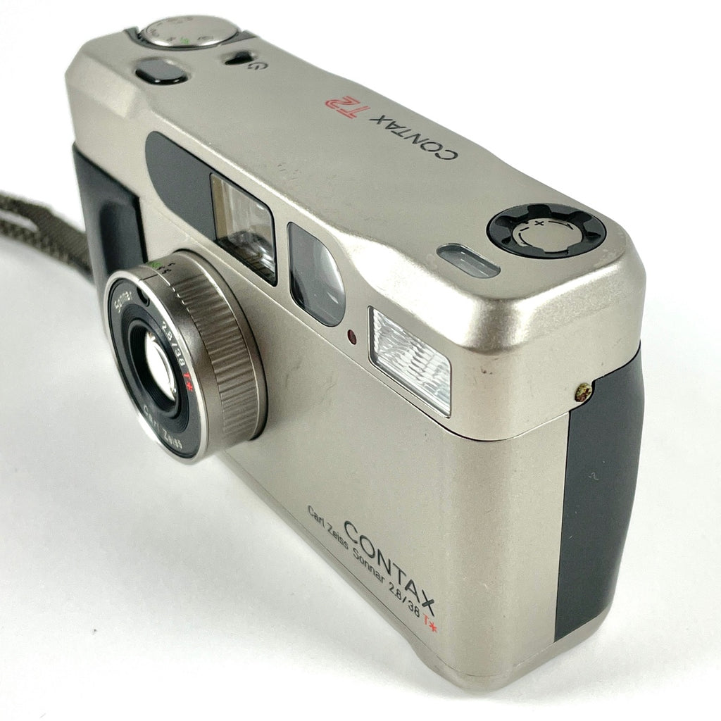 コンタックス Contax T2 シルバー  完動美品コンパクトフィルムカメラ