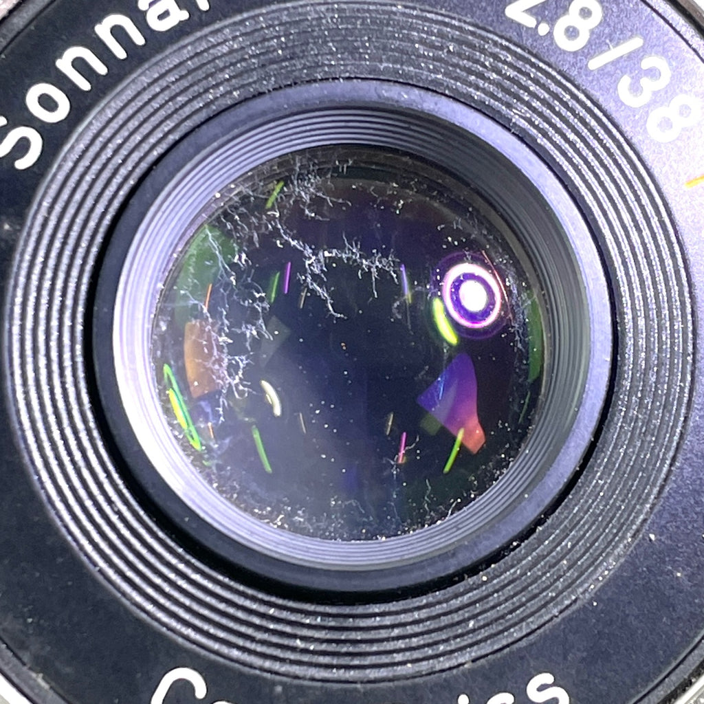 コンタックス CONTAX T2 チタンシルバー ［ジャンク品］ フィルム コンパクトカメラ 【中古】