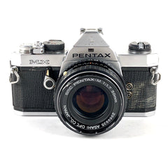 ペンタックス PENTAX MX シルバー + SMC M 50mm F1.7 [ジャンク品] フィルム マニュアルフォーカス 一眼レフカメラ 【中古】