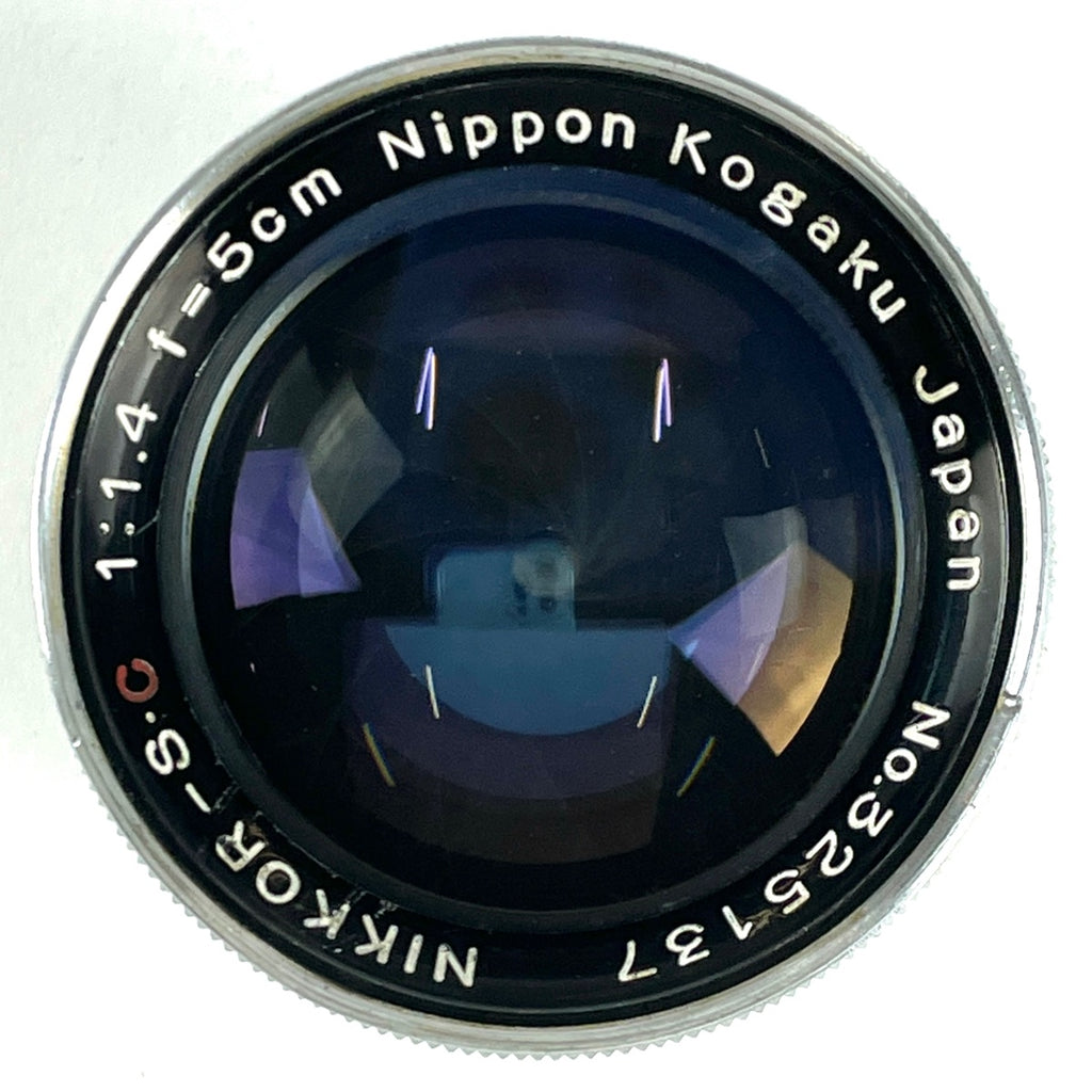 ニコン S 8桁 + NIKKOR-S.C 5cm F1.4 ［ジャンク品］