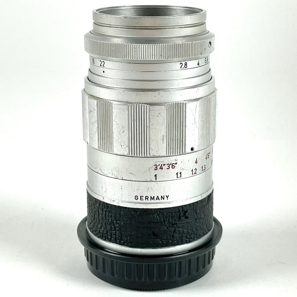 ライカ LEICA ELMARIT 90mm F2.8 Mマウント シルバー レンジファインダーカメラ用レンズ 【中古】