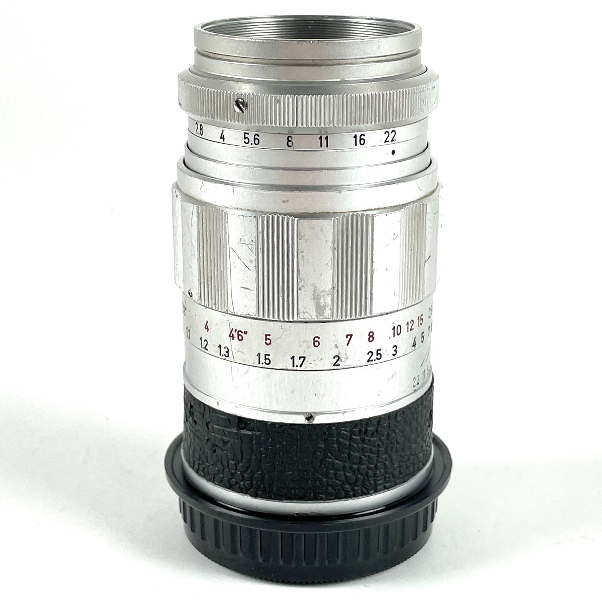 ライカ LEICA ELMARIT 90mm F2.8 Mマウント シルバー レンジファインダーカメラ用レンズ 【中古】