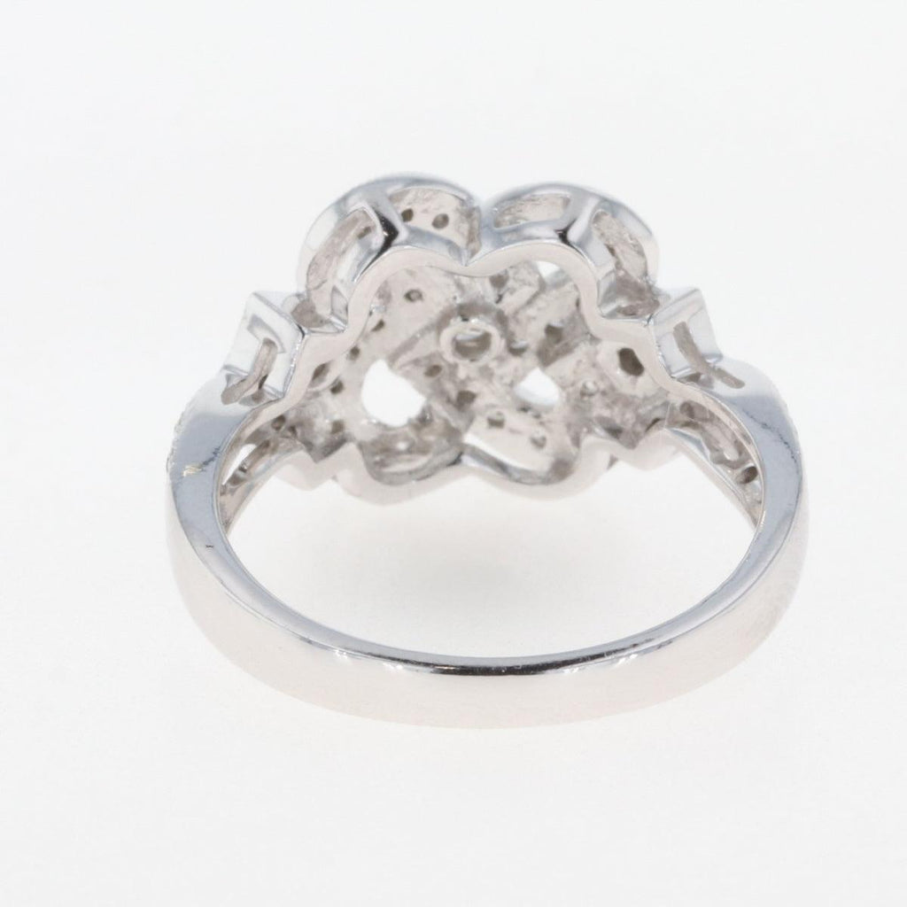 メレダイヤ デザインリング 指輪 リング 13号 750 ダイヤモンド レディース 【中古】 
 ラッピング可 - バイセルブランシェ