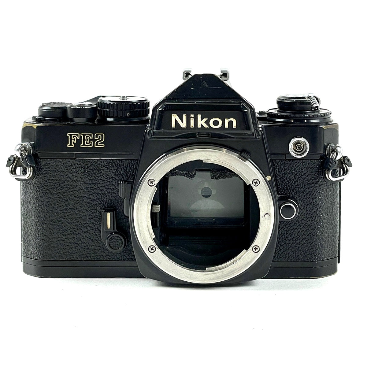 ☆ニコン FE2☆フィルムカメラ 一眼レフ ブラックボディ Nikonシャッター切れます