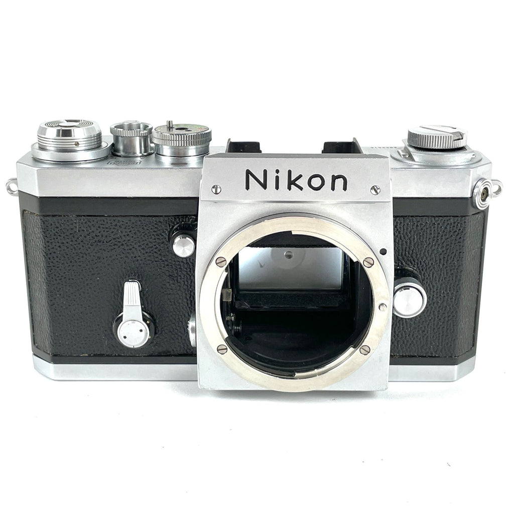 ニコン Nikon F シルバー ボディ ファインダー無 フィルム マニュアルフォーカス 一眼レフカメラ 【中古】