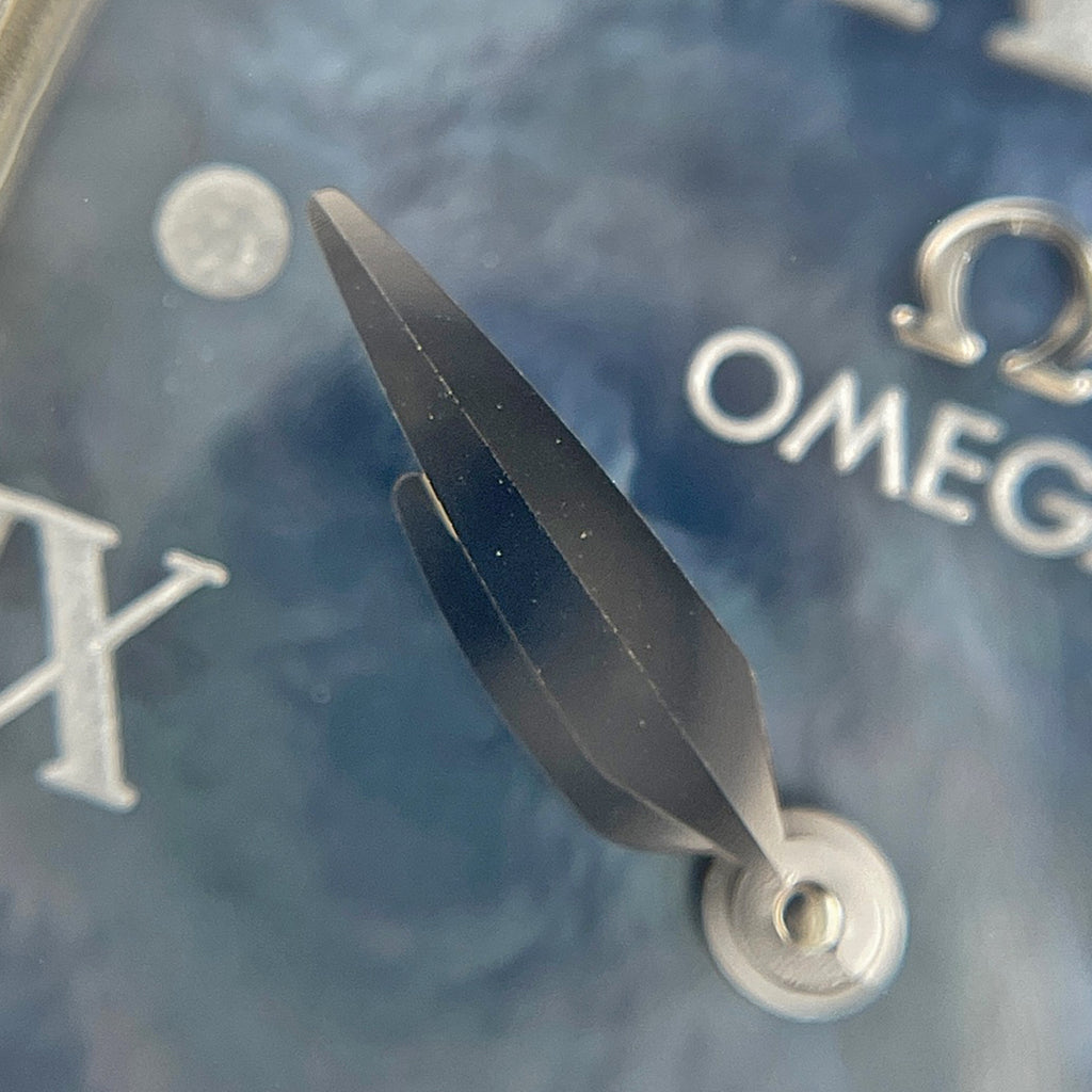 オメガ コンステレーション クアドラ 1586.72 腕時計 SS ダイヤモンド クォーツ ブルー レディース 【中古】 
 ラッピング可