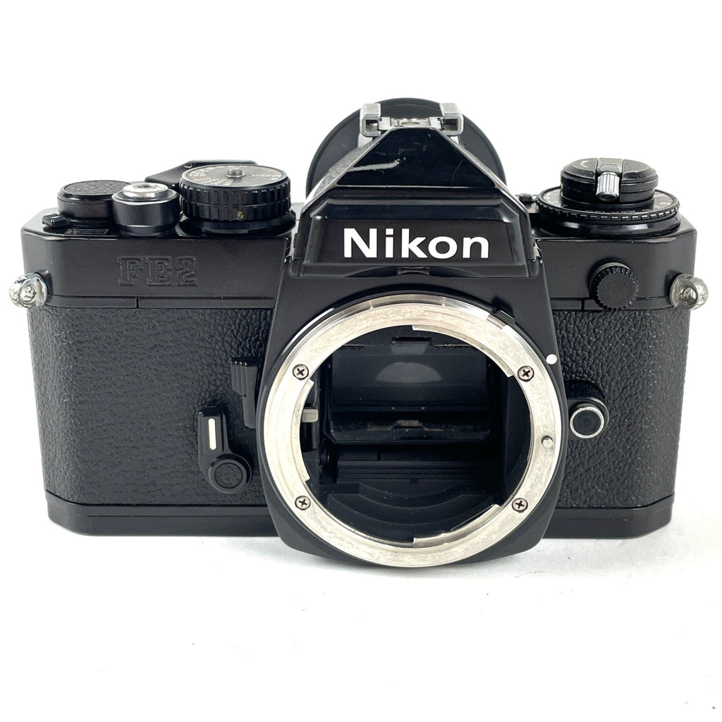 ☆ニコン FE2☆フィルムカメラ 一眼レフ ブラックボディ Nikonシャッター切れます
