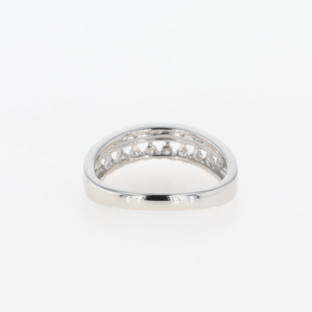 メレダイヤ デザインリング プラチナ 指輪 リング 9号 Pt900 ダイヤモンド レディース 【中古】 
 ラッピング可