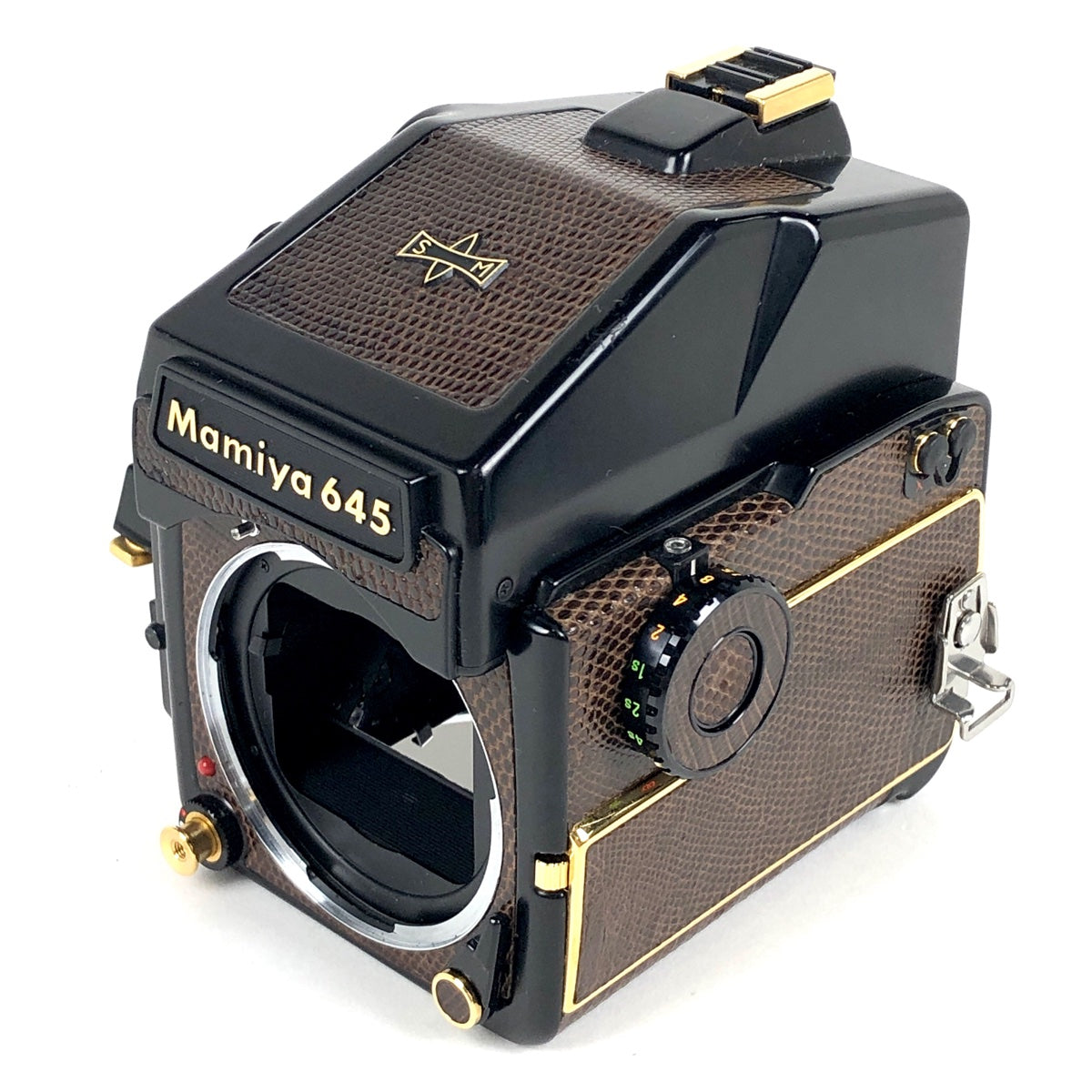 バイセル公式】マミヤ Mamiya M645 1000S 限定 ゴールド リザード