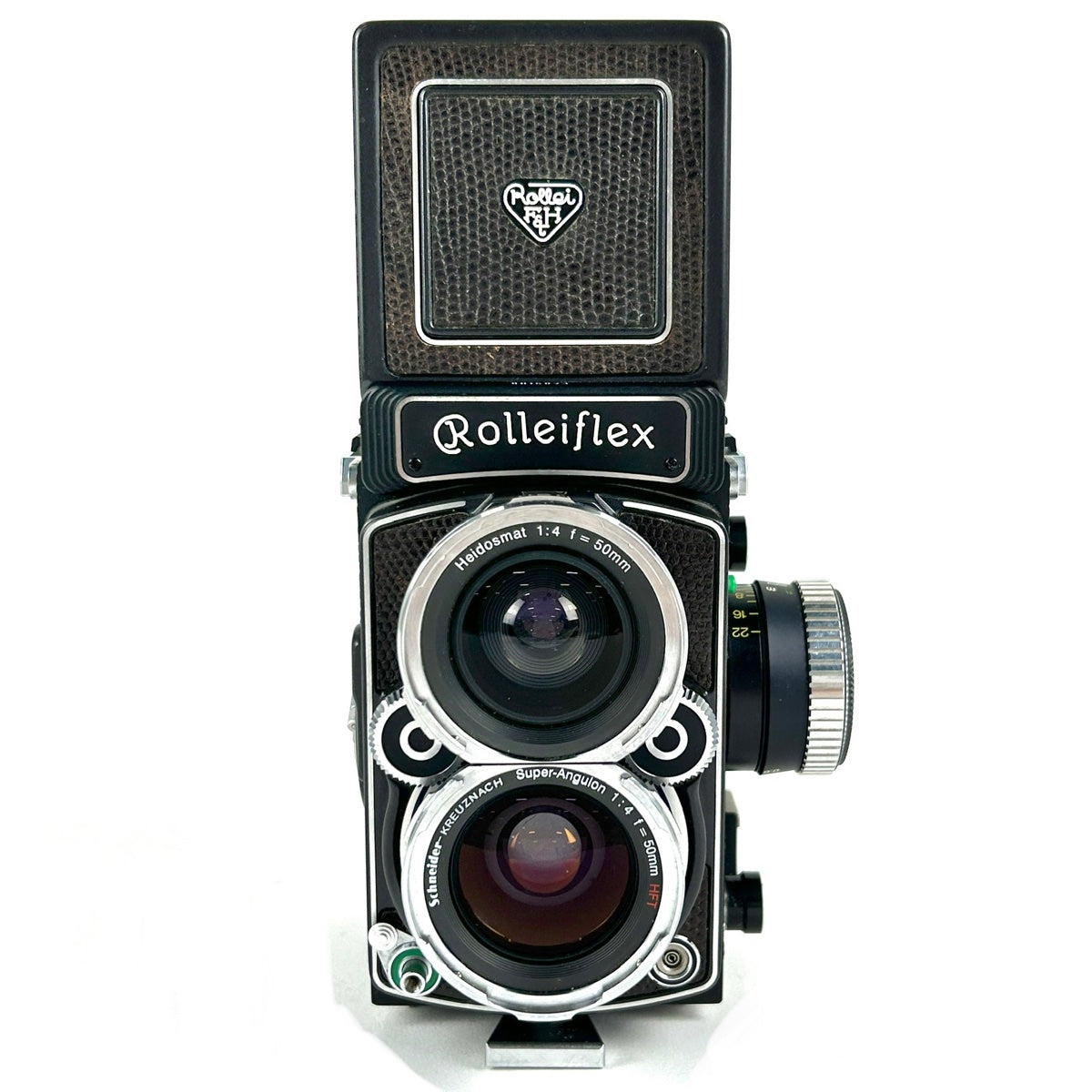 ローライ ROLLEI ROLLEIFLEX 4.0FW Super-Angulon HFT 50mm F4 ローライフレックス 二眼レフカメラ  【中古】