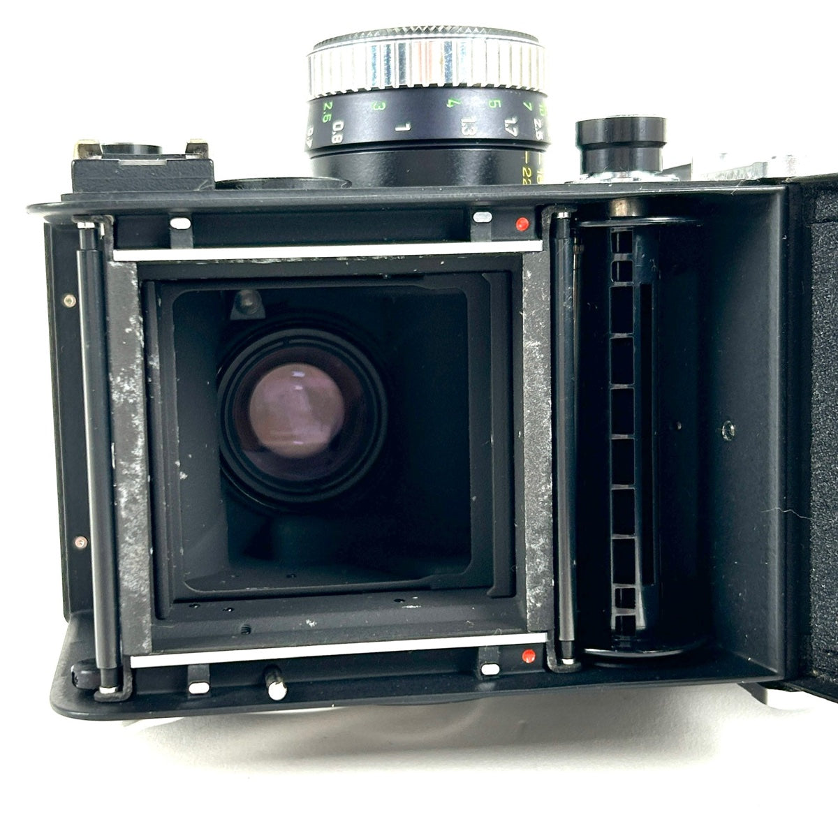 ローライ ROLLEI ROLLEIFLEX 4.0FW Super-Angulon HFT 50mm F4 ローライフレックス 二眼レフカメラ  【中古】