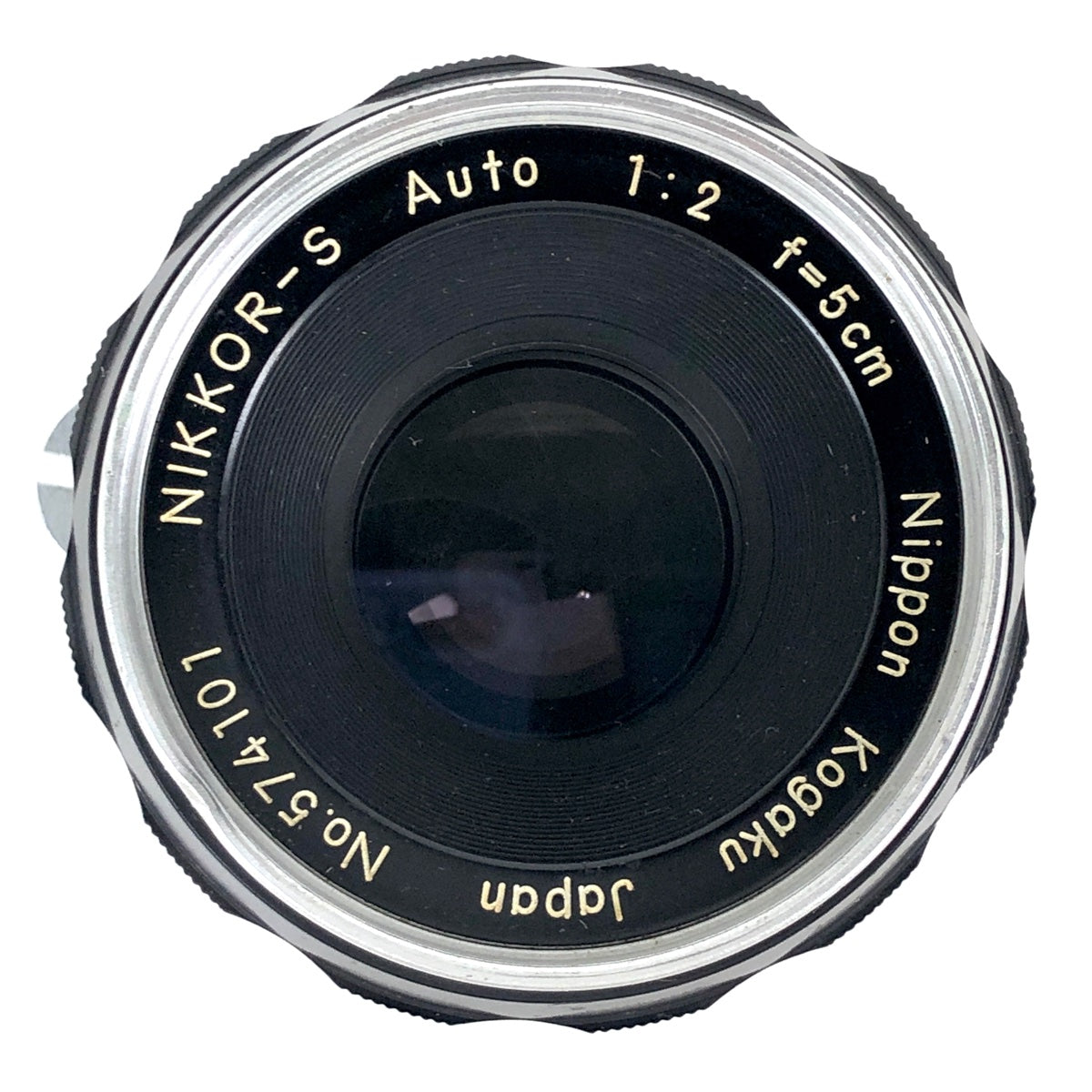 Nikon F2 アイレベル + Nikkor HC Auto 50mm f2レンズは曇りがあります ...