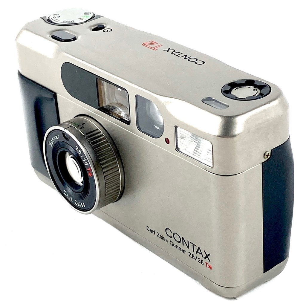 ジャンク品 フイルムコンパクトカメラ CONTAX Ｔ - フィルムカメラ