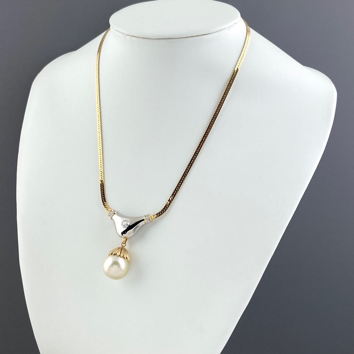 【品質保証人気】真珠　パール　ネックレス ペンダント　Pt900 プラチナ アクセサリー