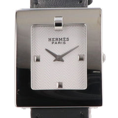 エルメス ベルトウォッチ　 BE1.210 腕時計 SS レザー クォーツ ホワイト レディース 【中古】 
 ラッピング可