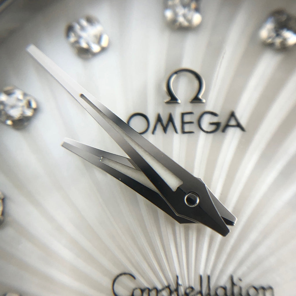 オメガ コンステレーション オメガ誕生160周年記念モデル 111.15.26.60.55.001 腕時計 SS ダイヤモンド クォーツ ホワイト レディース 【中古】 
 ラッピング可