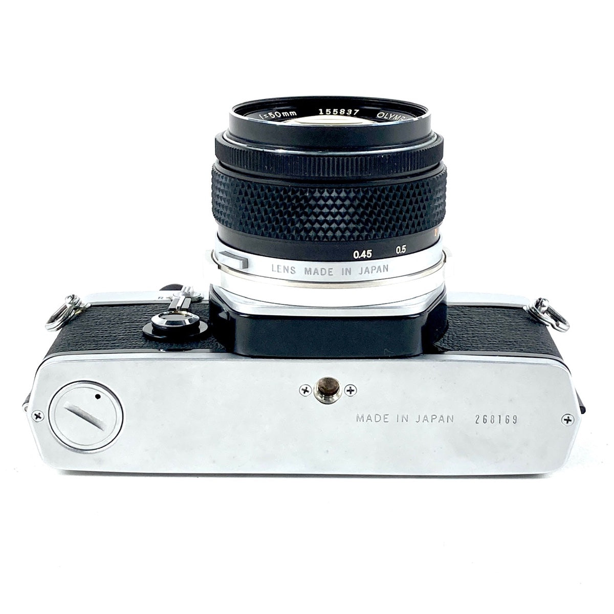 オリンパス OM-1 シルバー + G.ZUIKO AUTO-S 50mm F1.4 - フィルムカメラ