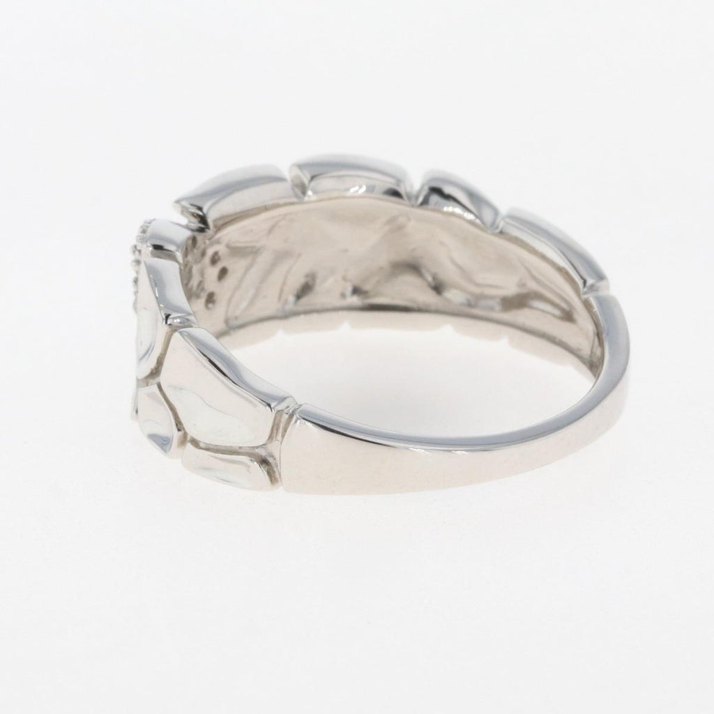 メレダイヤ デザインリング プラチナ 指輪 リング 16.5号 ダイヤモンド Pt999 レディース 【中古】 
 ラッピング可 - バイセルブランシェ