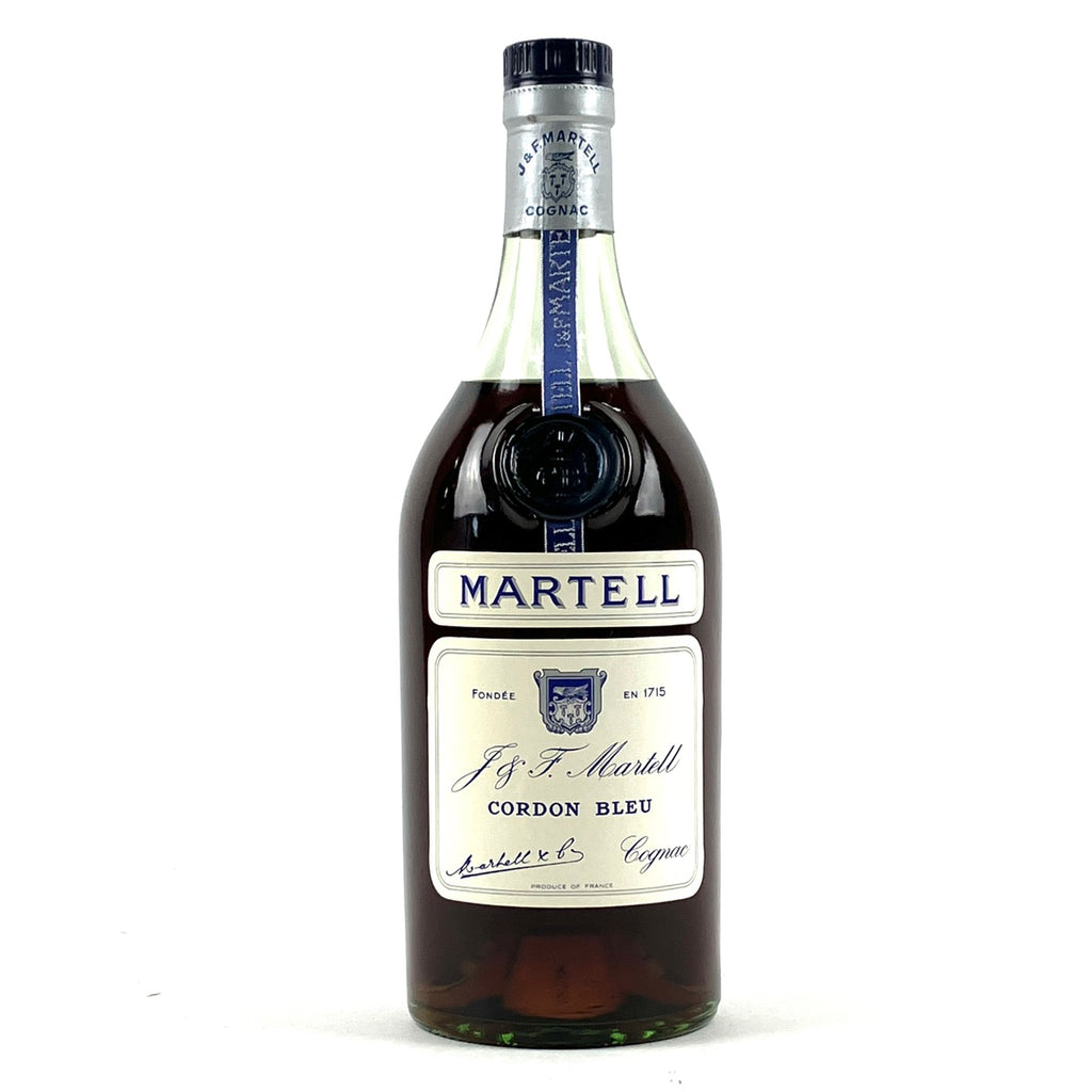 マーテル MARTELL コルドンブルー 旧ボトル 白ラベル グリーンボトル 700ml ブランデー コニャック 【古酒】