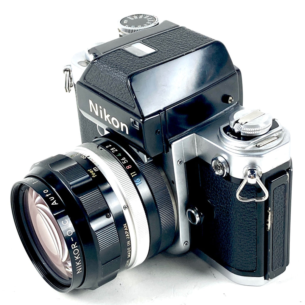 ニコン Nikon F2 フォトミック シルバー + NIKKOR-O.C 35mm F2 非Ai フィルム マニュアルフォーカス 一眼レフカメラ  【中古】
