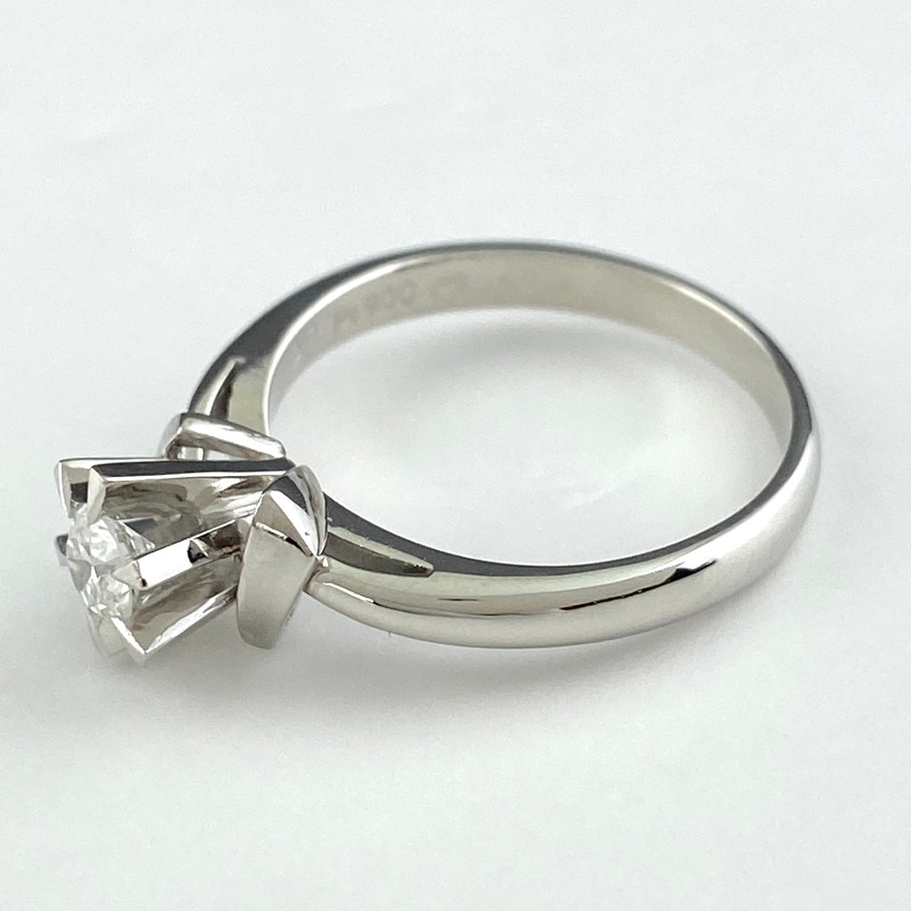 ダイヤモンド デザインリング プラチナ 指輪 リング 10号 Pt900 ダイヤモンド レディース 【中古】 
 ラッピング可